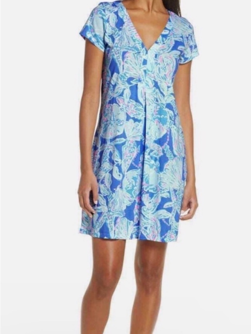 Lilly Pulitzer Amina Cap Sleeve Dress
